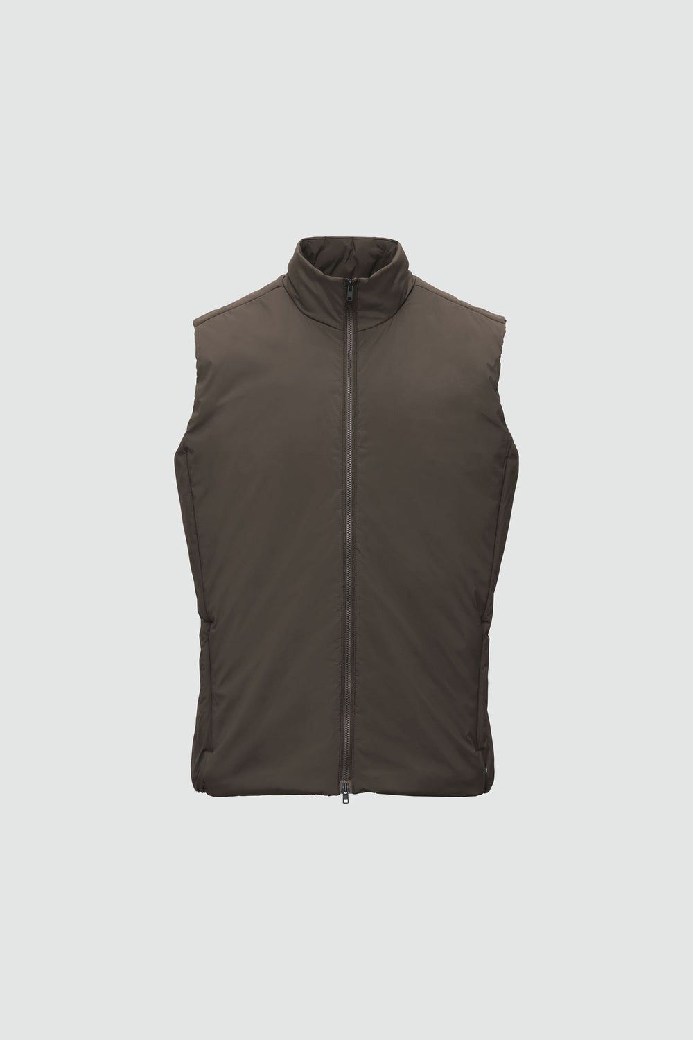 Jacket outline with measurement points: A chest, B waist, C sleeve length, D centre back length