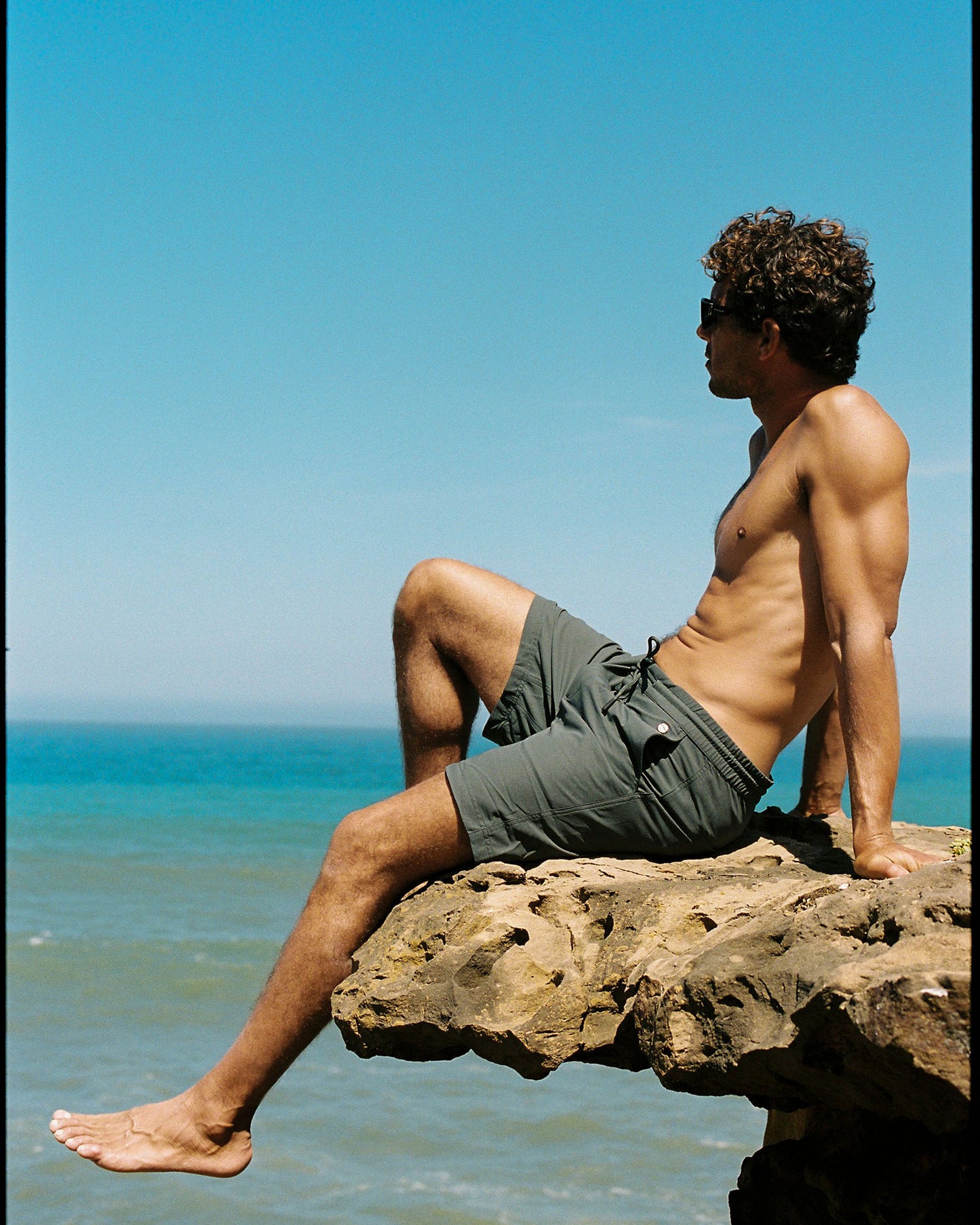 Port Shorts — Dark Olive